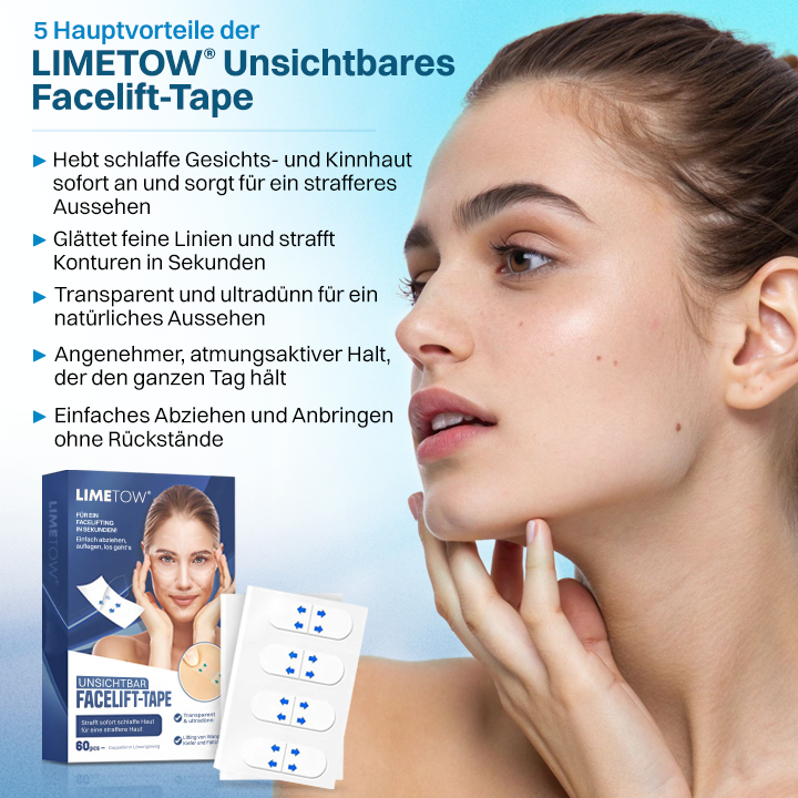 LIMETOW® Unsichtbares Facelift-Tape