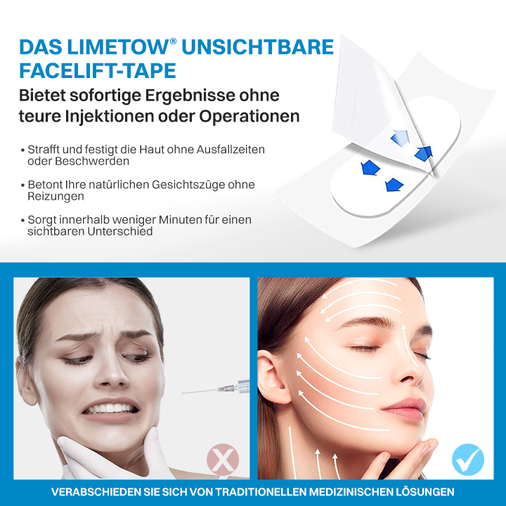 LIMETOW® Unsichtbares Facelift-Tape